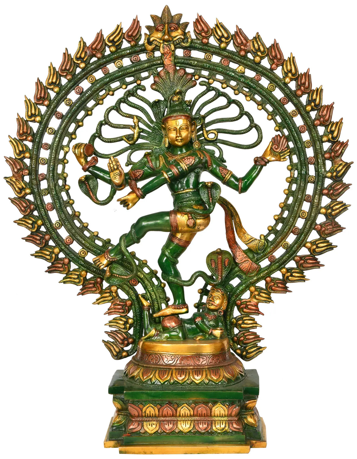 27" Nataraja In Brass | Handmade | Made In India