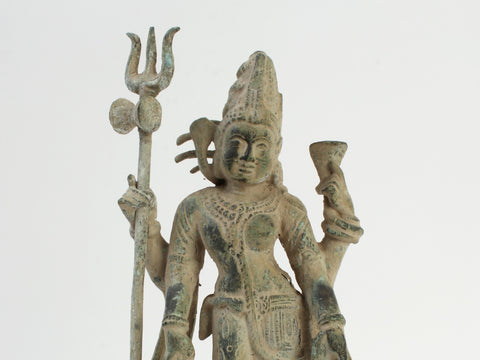 Ardhanarishvara Brass Sculpture | Indian Handcrafted Statue