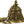 33" Shri Krishna Lila Wall Hanging Bell in Brass | Handmade | Made in India