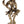 12" Dancing Ardhanarishvara Brass Sculpture | Shiva Shakti Statue