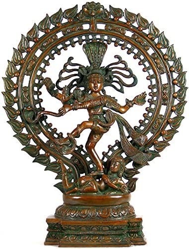 20" Handmade Brass Nataraja Statue - Cosmic Dancer Idol