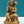 8" Seated Hanuman Brass Statue | Handmade Hindu God Figurine