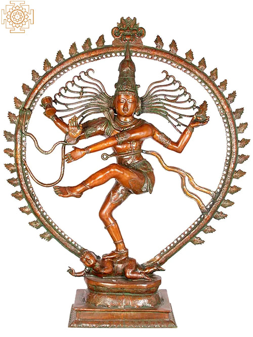72" Nataraja Handmade Brass Sculpture for Home Decor