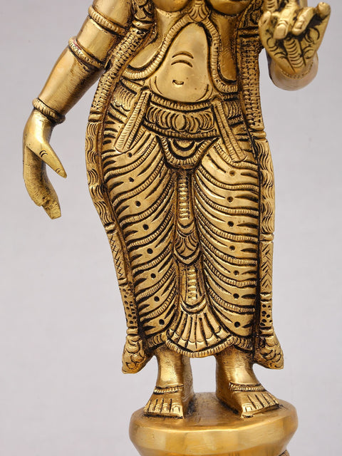 12" Goddess Andal | Brass Statue