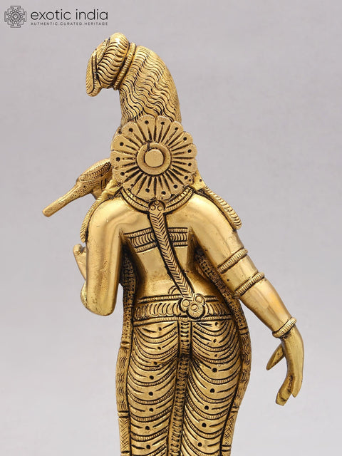 12" Goddess Andal | Brass Statue