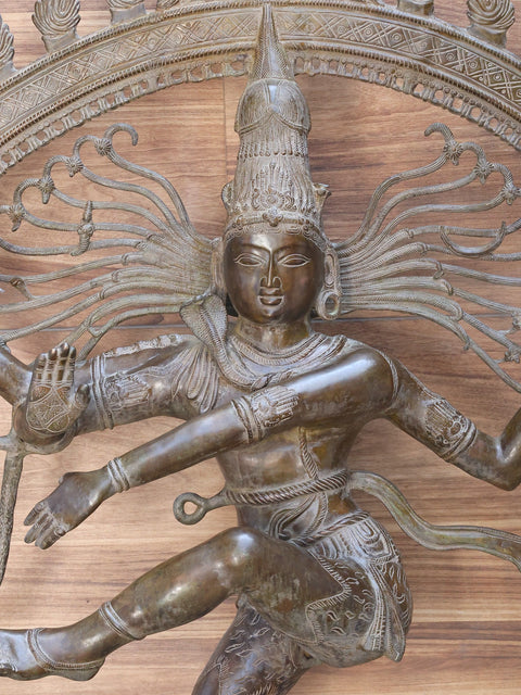 72" Huge Size Nataraja (Dancing Lord Shiva) | Brass Statue