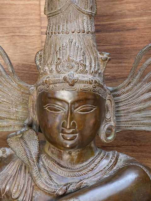 72" Huge Size Nataraja (Dancing Lord Shiva) | Brass Statue