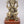 9" Brass Superfine Blessing Lord Ganesha on Wood Base