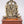10" Superfine Lord Murugan (Karttikeya) Statue with Lamps on Wood Base