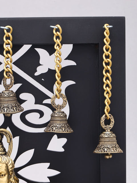 12" Lord Shiva in Meditation with Shivling and Trishul | Hindu Temple Decor Statue