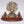 7" Superfine Blessing Lord Ganesha with Tree as Backdrop | Brass Idol on Wood Base