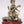 12" Superfine Goddess Saraswati Statue in Brass on Wood Base