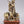 9" Superfine Fluting Lord Krishna with Cow and Calf | Brass Statue on Wood Base