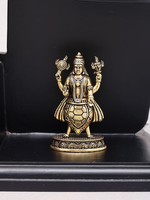 17" Superfine Dashavatara of Lord Vishnu with Designer Wood Frame