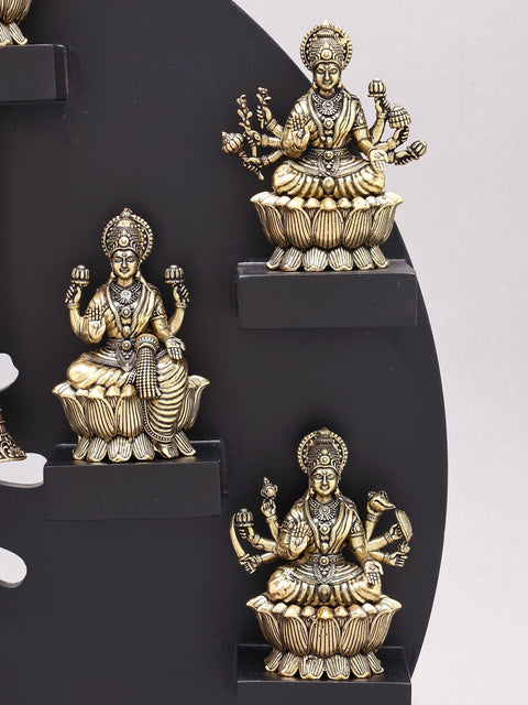 15" Superfine Ashtalakshmi Statues with Designer Om Frame