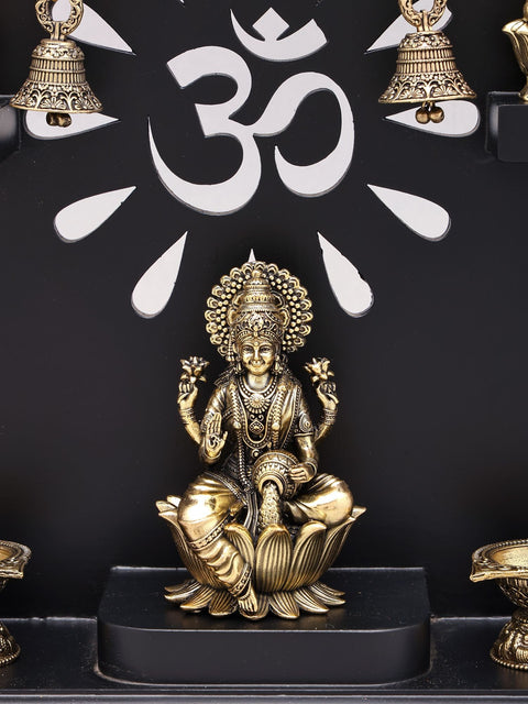 15" Superfine Ashtalakshmi Statues with Designer Om Frame
