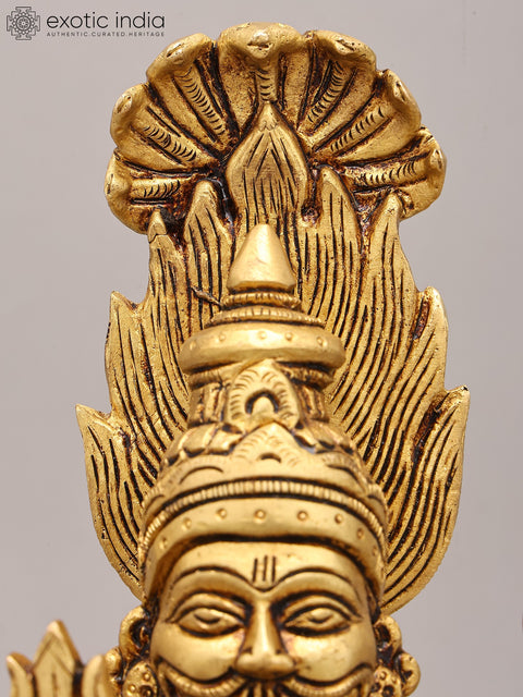 12" Goddess Pratyangira (Atharvana Bhadrakali) | Brass Statue
