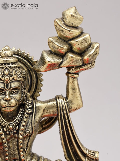 Superfine Hanuman With Wood Base
