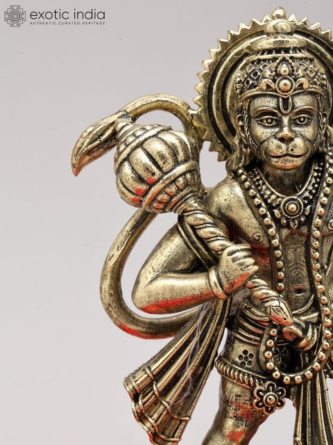 Superfine Hanuman With Wood Base