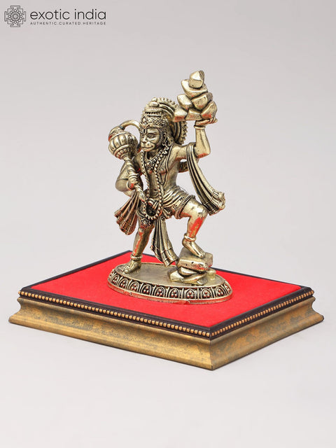 Superfine Hanuman With Wood Base