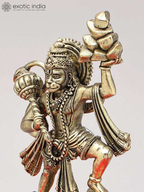 Superfine Hanuman With Wood Base