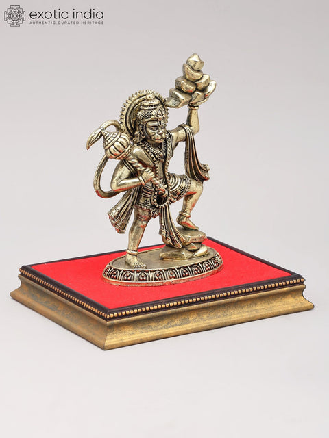 Superfine Hanuman With Wood Base