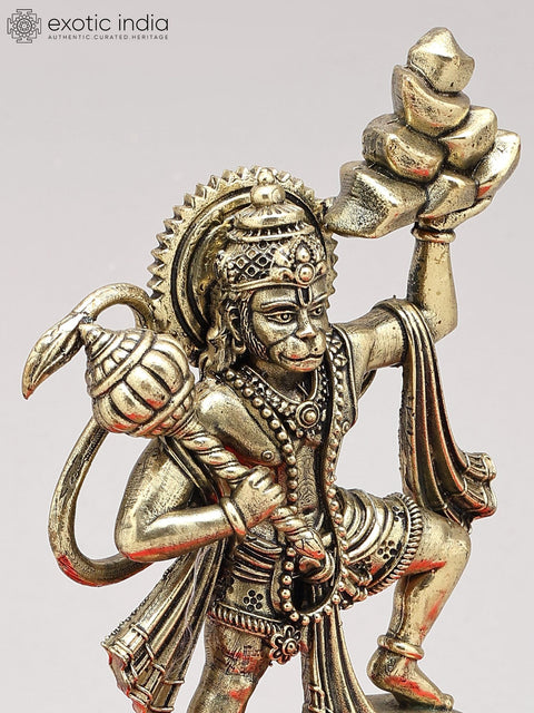 Superfine Hanuman With Wood Base