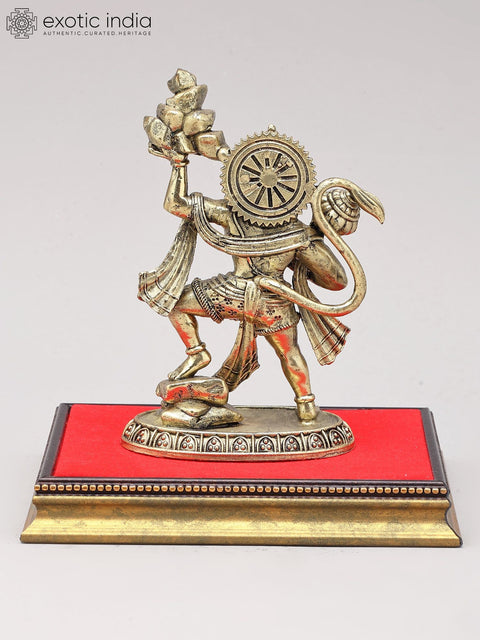 Superfine Hanuman With Wood Base