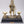 12" Superfine Standing Lord Hanuman in Blessing Gesture | Brass Statue on Wood Base