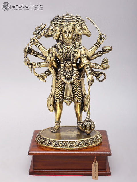 Superfine Hanuman Statue With Wooden Base