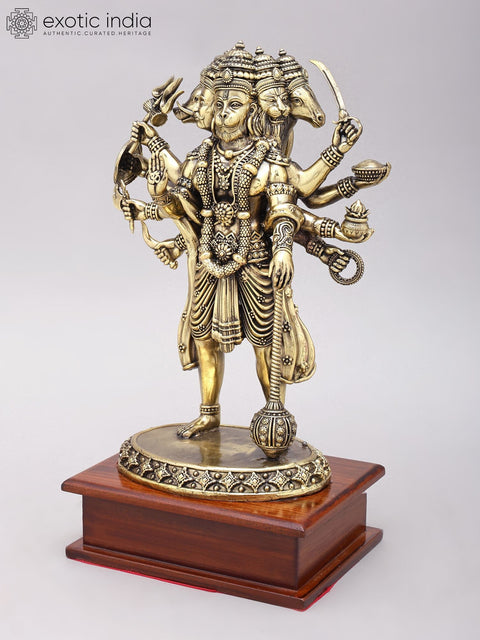Superfine Hanuman Statue With Wooden Base