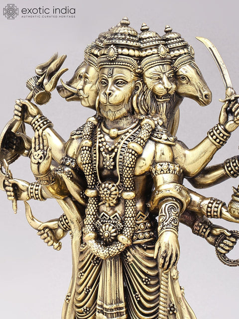 Superfine Hanuman Statue With Wooden Base