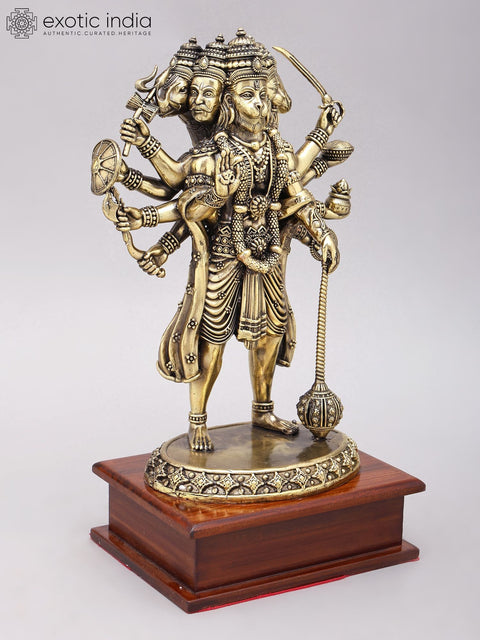 Superfine Hanuman Statue With Wooden Base