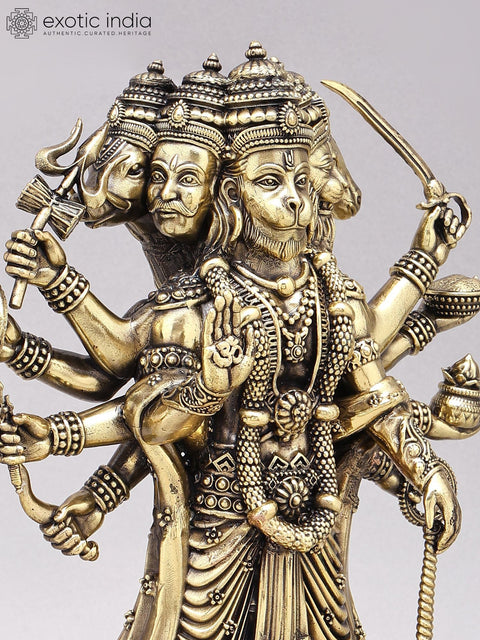 Superfine Hanuman Statue With Wooden Base