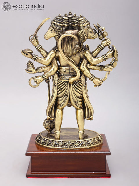 Superfine Hanuman Statue With Wooden Base