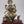12" Superfine Goddess Lakshmi with wealth Pot | Brass Statue on Wood Base