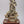 14" Superfine cow Krishna Statue | Brass Statue on Wood Base