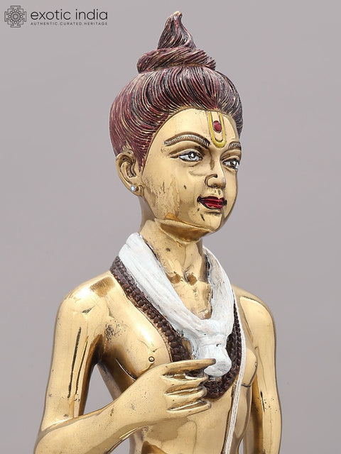 25" Shri Neelkanth Varni (Bhagawan Swaminarayan) | Brass Statue