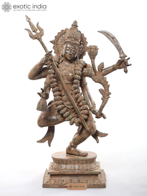 The Dance of Kali Idol Cast in Brass