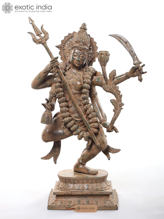The Dance of Kali Idol Cast in Brass