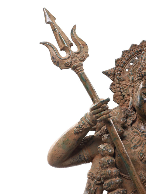 The Dance of Kali Idol Cast in Brass