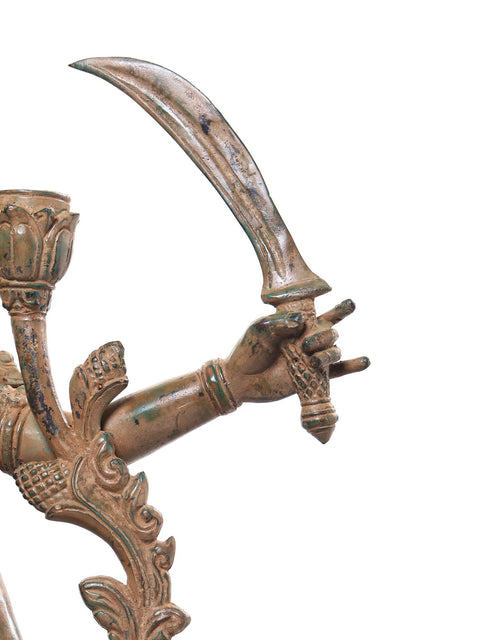 The Dance of Kali Idol Cast in Brass