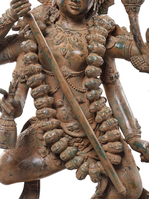 The Dance of Kali Idol Cast in Brass