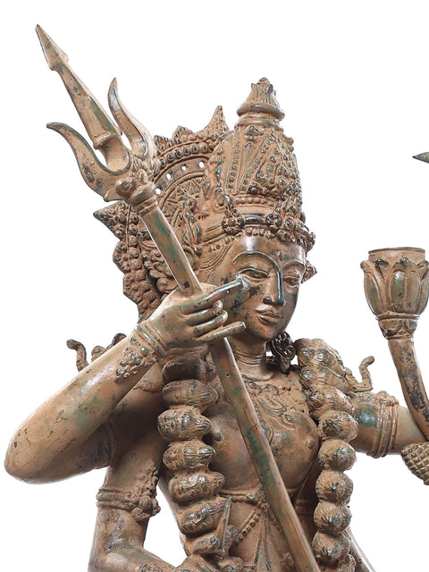 The Dance of Kali Idol Cast in Brass