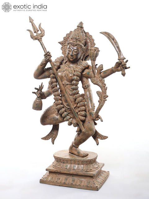 The Dance of Kali Idol Cast in Brass