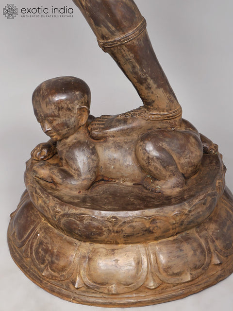 Balinese Nataraja – The Cosmic Dancing Shiva in Brass (With Apasmara Dwarf)