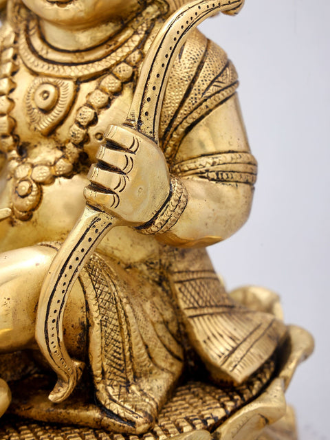 9" Shri Ramlala Brass Statue