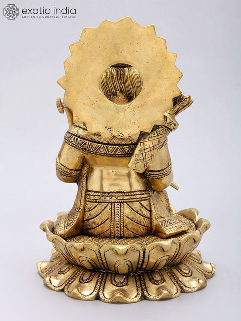 9" Shri Ramlala Brass Statue