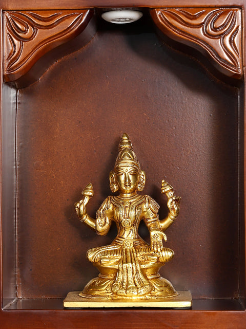 80" Huge Designer Temple with Ashtalakshmi Idols in Brass