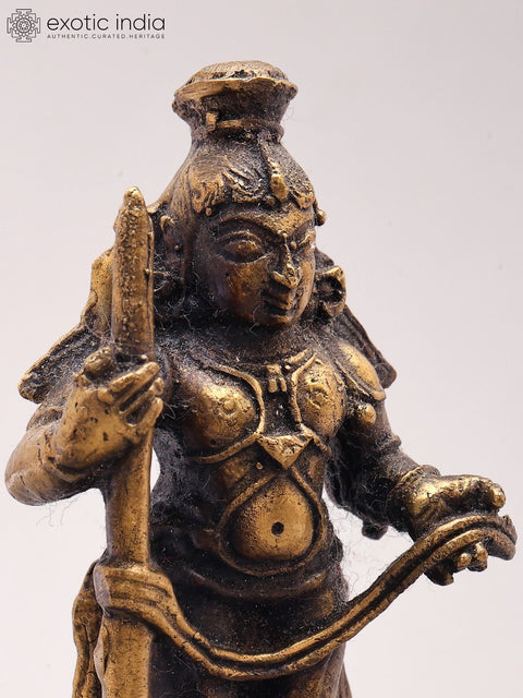 3'' Small Udupi Krishna Copper Idol